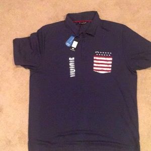 Travis Mathew Patriotic Golf Shirt